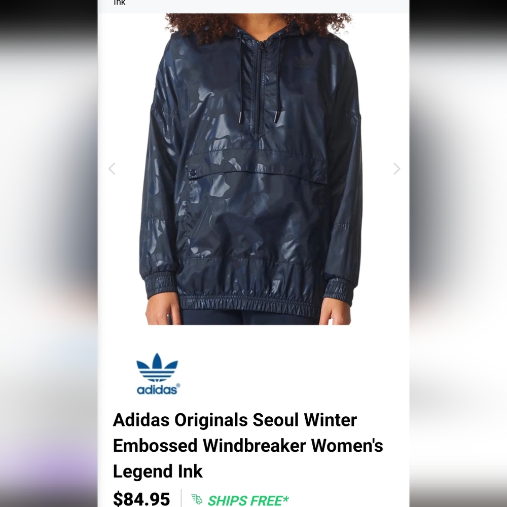 Adidas windbreaker